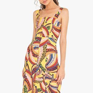 NWT Farm Rio Multi Banana sundress